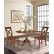 International Concepts 42 in. Dual Drop Leaf Table with 2 Cross Back Dining Chairs - 3 Piece Dining Set K581-42DP-C-14P - alternate 3